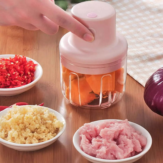 2374 Electric Mini Garlic Chopper (250ml