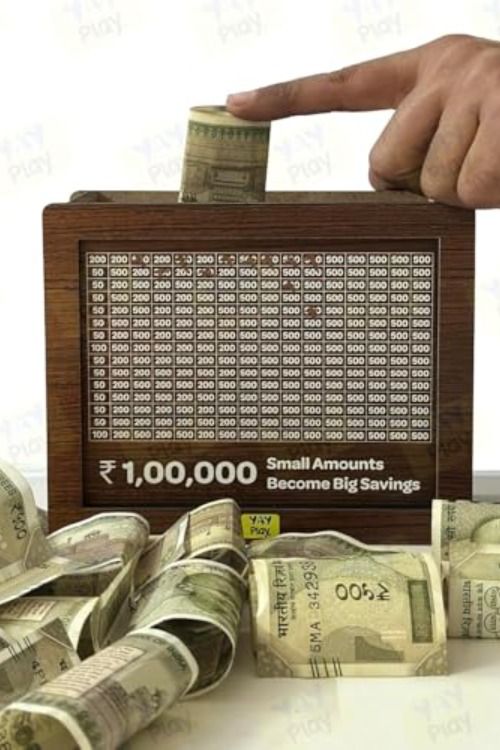 Wooden Money Bank & Box /, Money Bank, 10000 Money Bank/Children, Savings Challenge Box, Cashbox, Cash Vault Wooden Savings Box, Wooden Coin Piggy Bank, Money Save Box Smash, Money Saver, Coin Box, Money Box