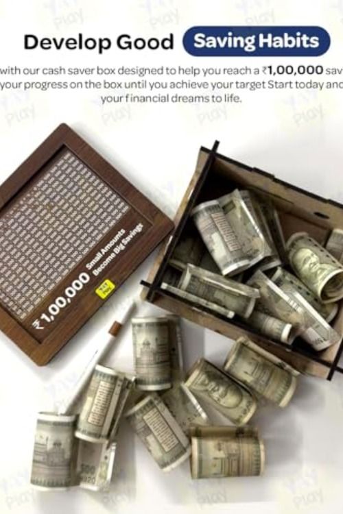 Wooden Money Bank & Box /, Money Bank, 10000 Money Bank/Children, Savings Challenge Box, Cashbox, Cash Vault Wooden Savings Box, Wooden Coin Piggy Bank, Money Save Box Smash, Money Saver, Coin Box, Money Box